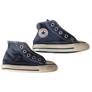 Converse High-Top Sneakers in Navy